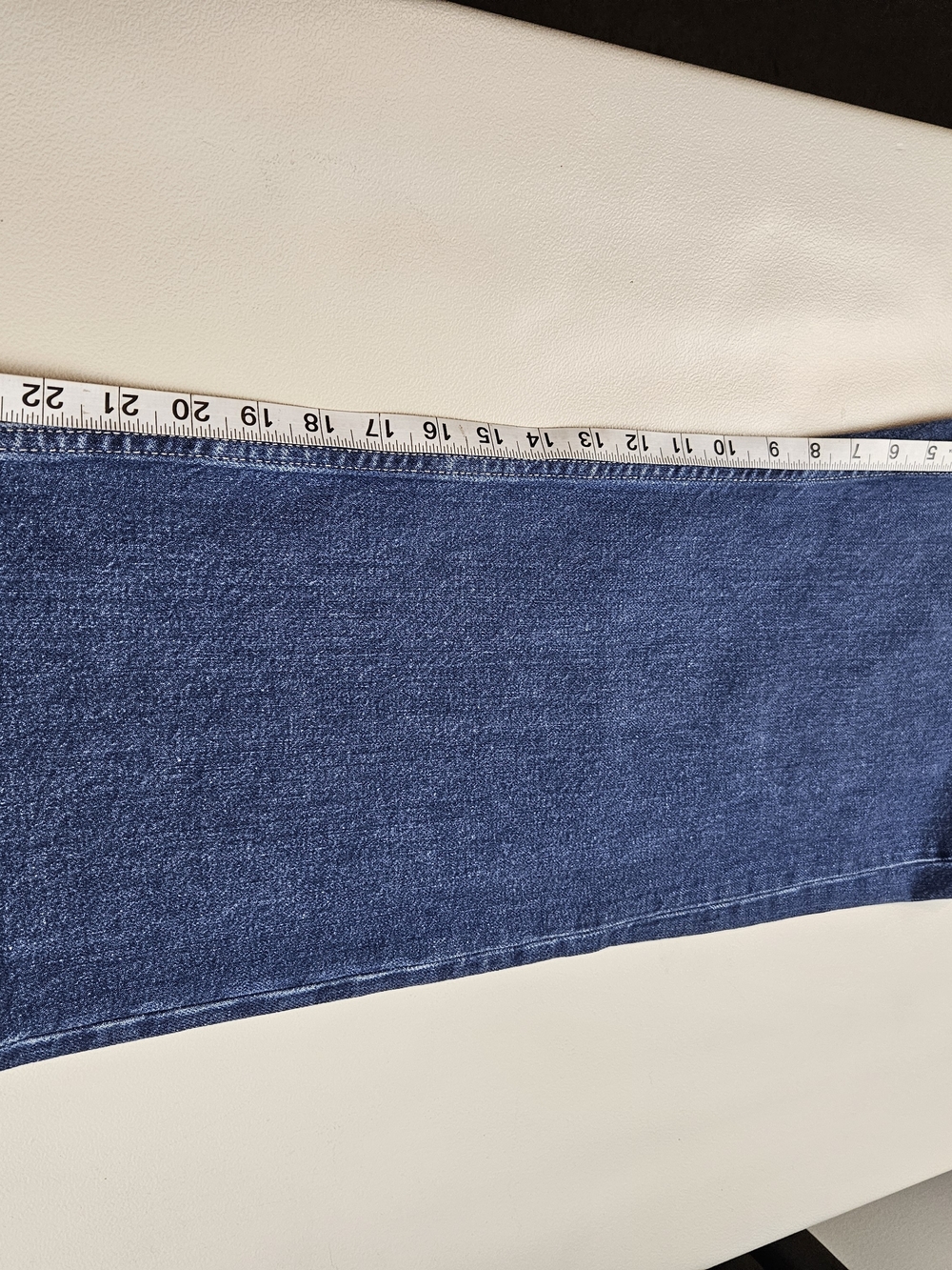 Banana Republic Women's Jeans 27 Petite Blue Relax Wide Leg Button Fly - Picture 16 of 16